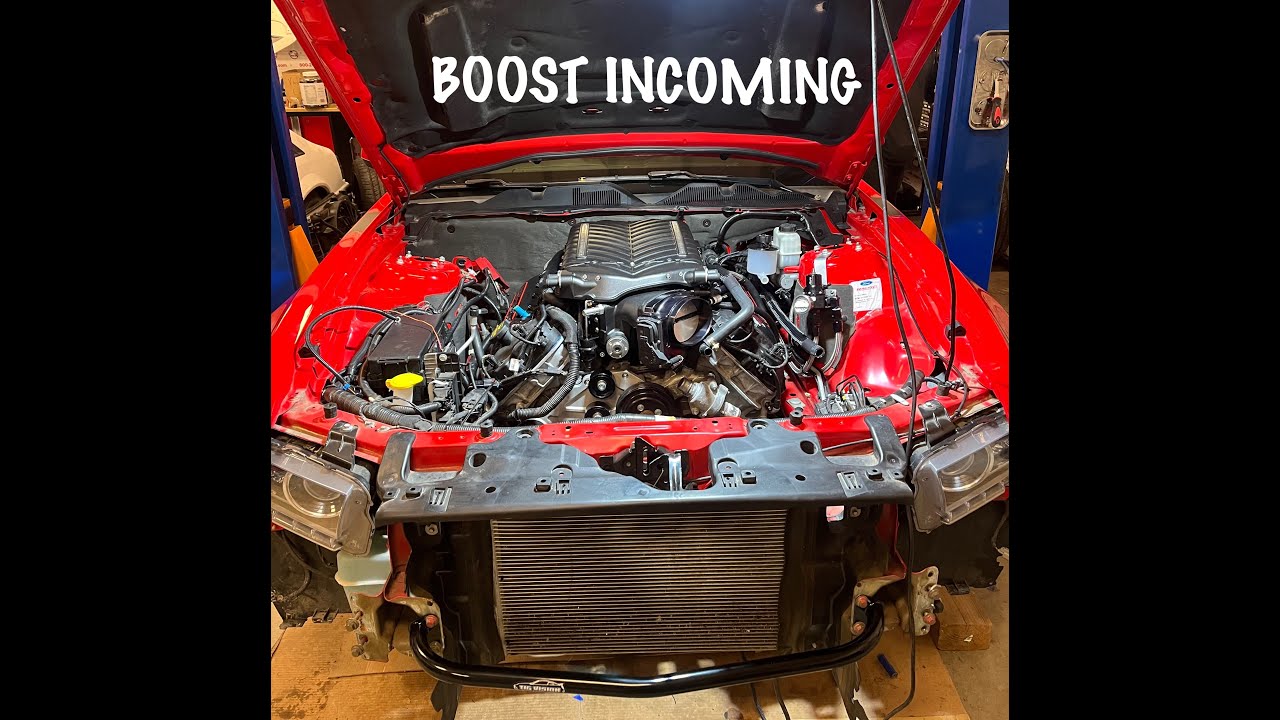 2013 Boss 302 Build Pt 4 ( Whipple Supercharger Goes On! )