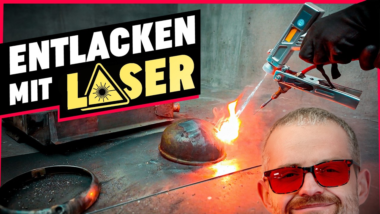 Dieser Laser frisst Rost, Lack & Dreck – aber zu welchem Preis?