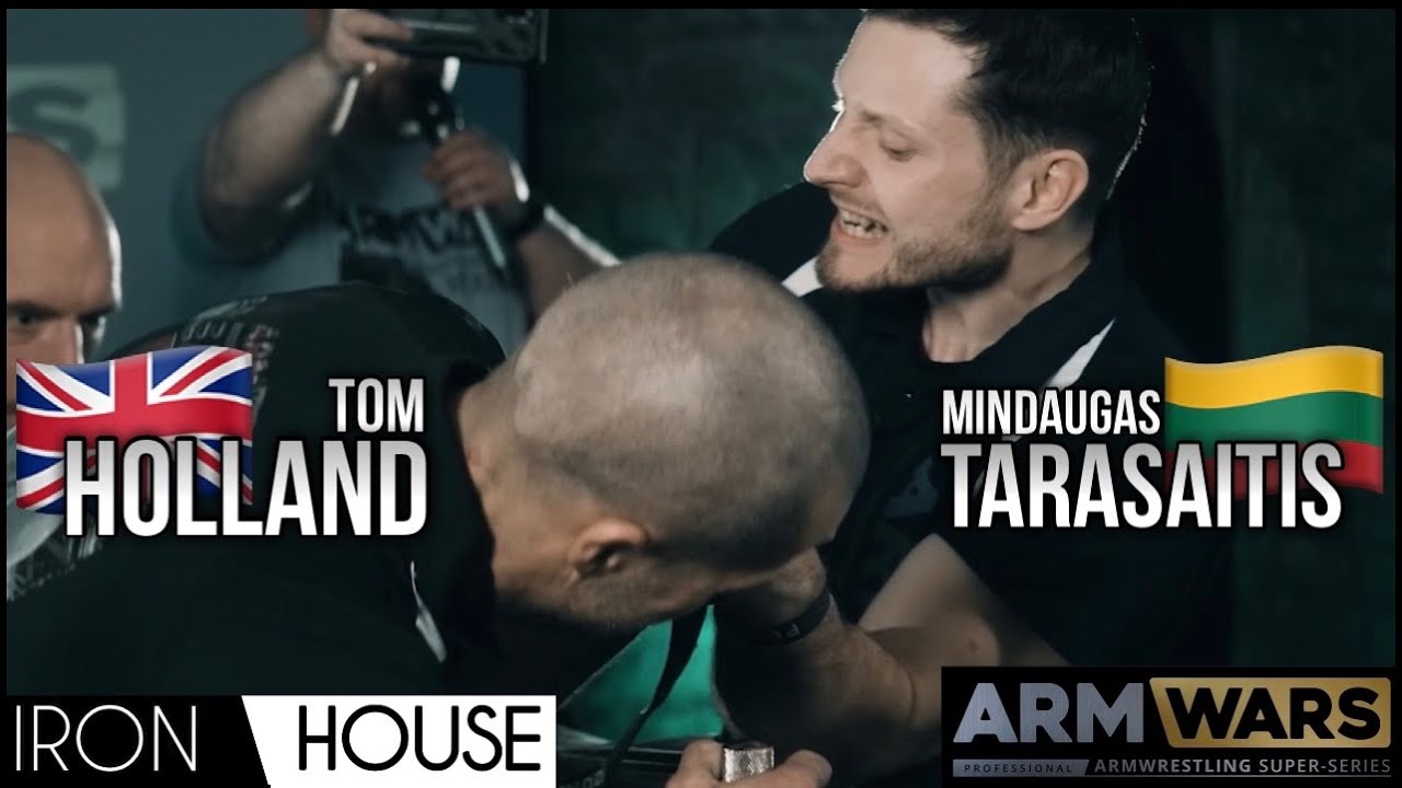 TOM HOLLAND Vs. MINDAUGAS TARASAITIS - ARM WARS ‘IRON HOUSE’- LEFT HAND- OFFICIAL FILM