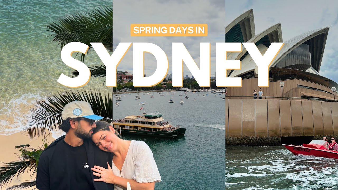 The secret to a Perfect Spring Weekend in Sydney Harbour | Sydney Vlog