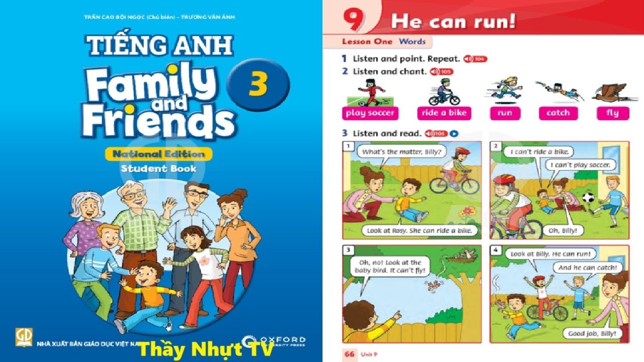Bài 9 Trang 66 - Tiếng Anh Lớp 3 Family And Friends National Edition Studentbook - Thầy Nhựt TV