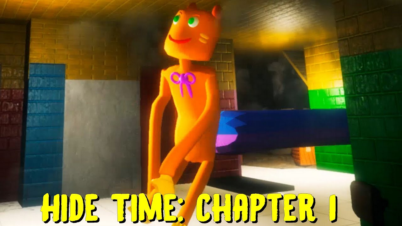 A Poppy Playtime Fangame | Hide Time: Chapter 1 V0.3 Full Playthrough Gameplay