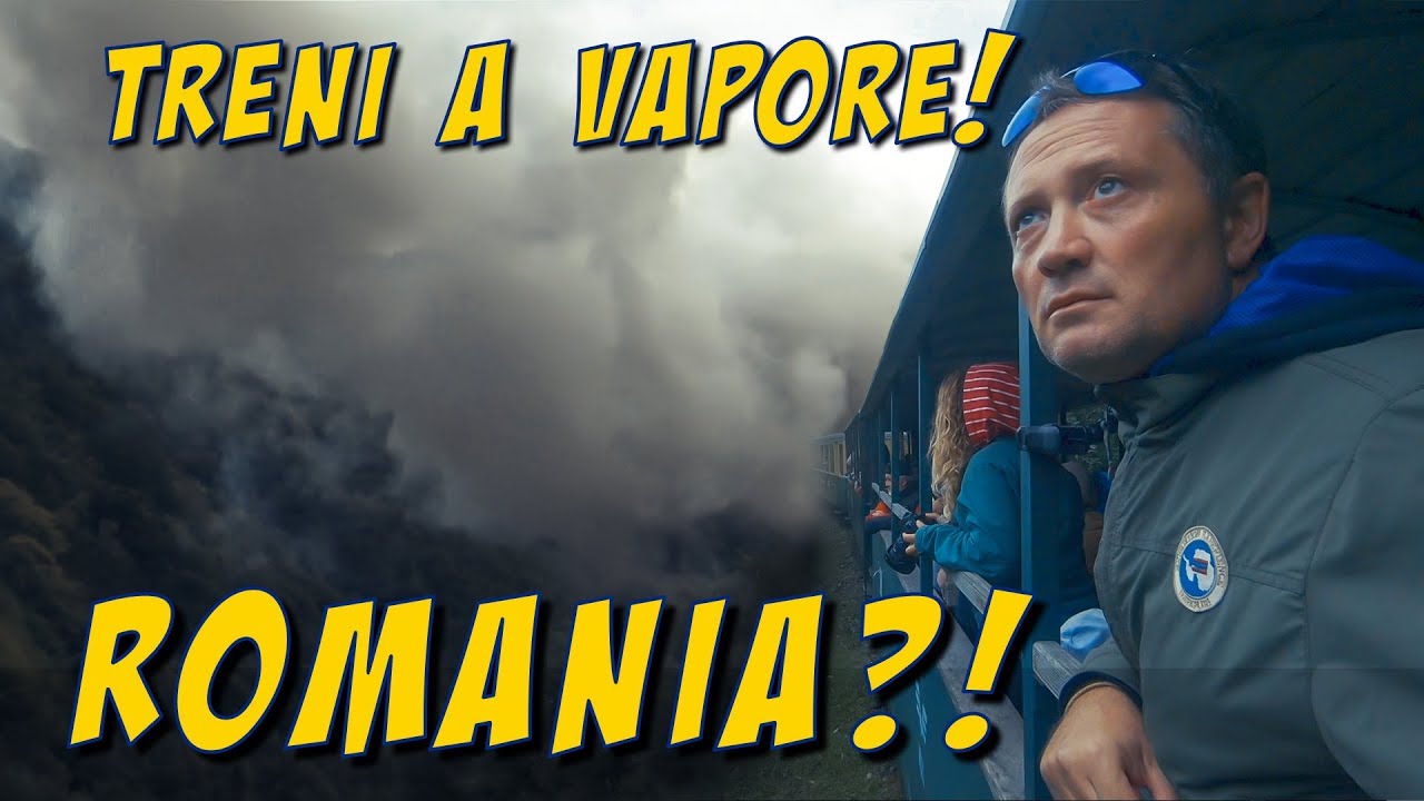 Viaggio in Romania 🇷🇴 La Mocanita, il vero TRENO A VAPORE Ep.06