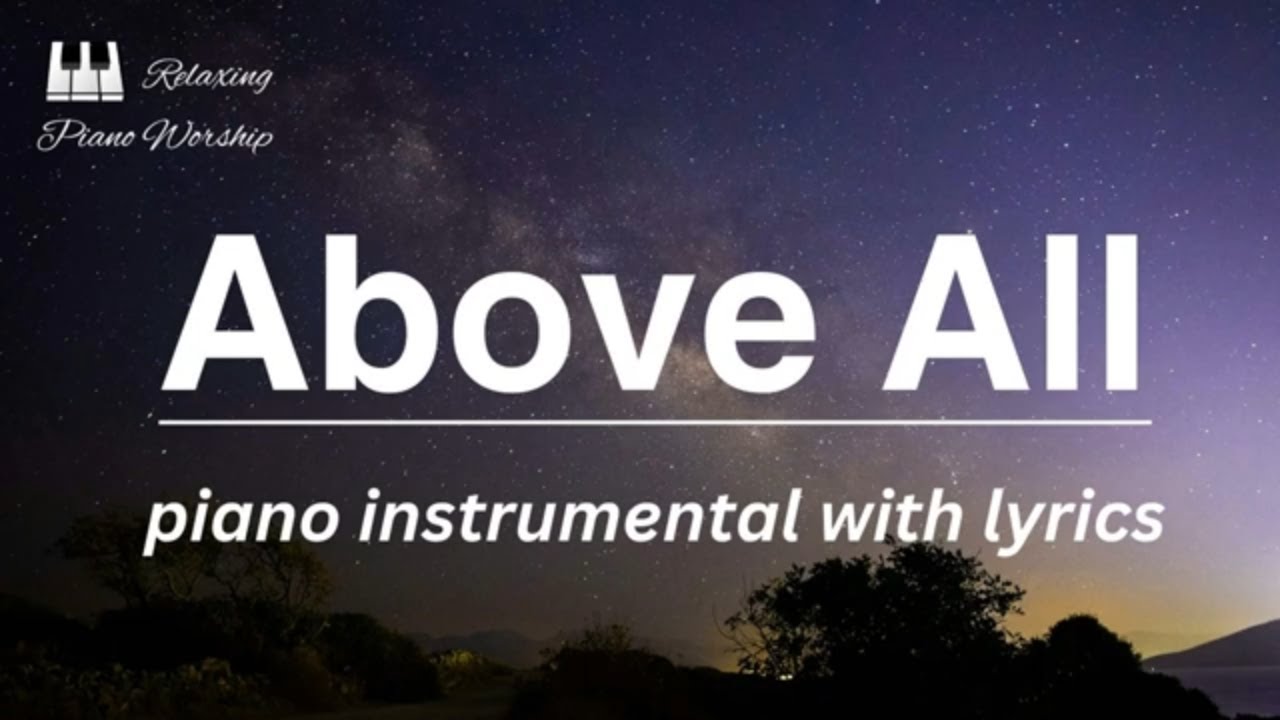 Above All - Michael W Smith -  piano cover