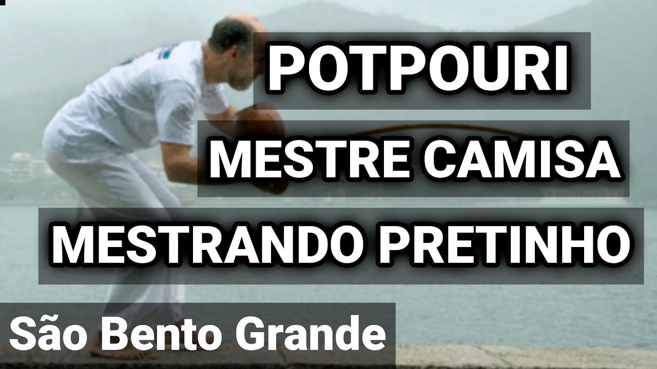 Potpouri Mestrando PRETINHO e Mestre CAMISA - ABADÁ-Capoeira - Capoeira song