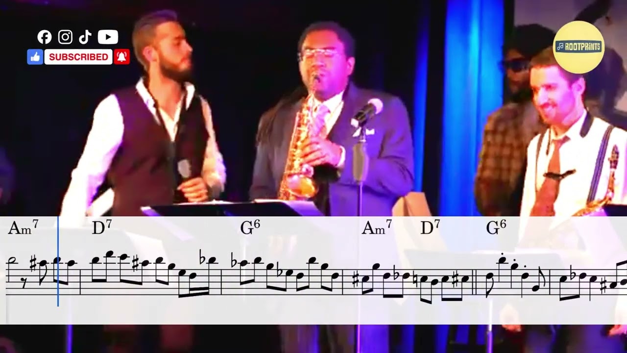 When you're smiling - P. Bartley - Solo transcription #altosax #solotranscription #jazztranscription