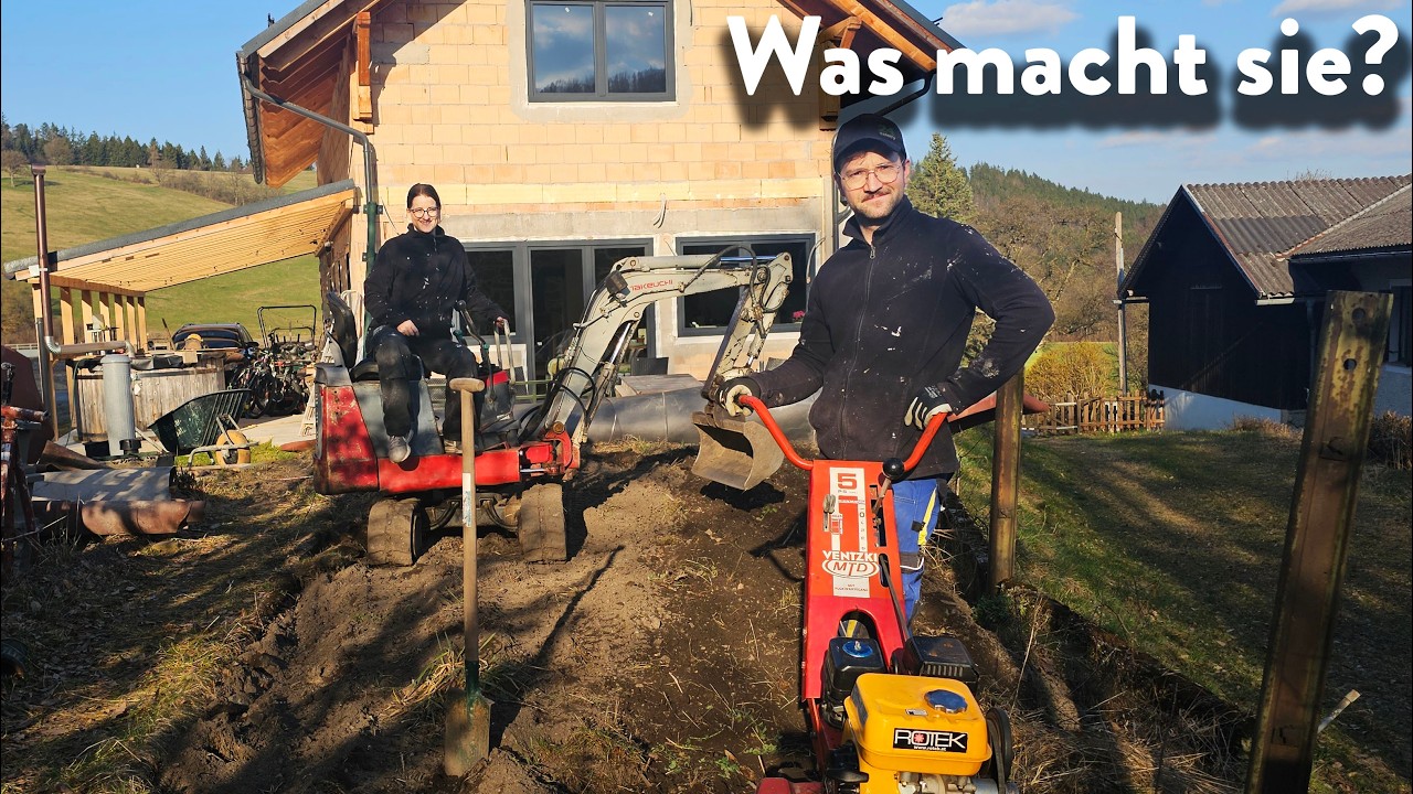Wir wollten das Gew&auml;chshaus aufstellen... DANN KAM ALLES ANDERS!🤨❄️😂