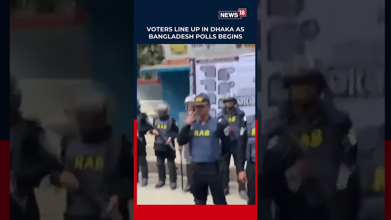 Massive Voter Rush in Dhaka as #Bangladesh Votes! | #shorts | N18S