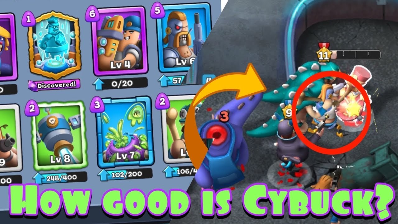 Trying to make a GOOD Cybuck deck! World War Doh