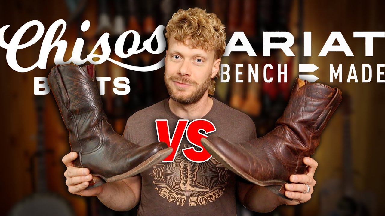 Chisos Boots vs Ariat Bench Made: How Similar Are They?? (feat. Siller's Boot and Shoe)