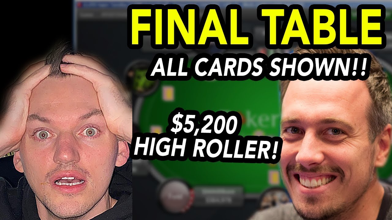 Lex Veldhuis BATTLES FOR THE HIGH ROLLER TITLE POKERSTARS!!!