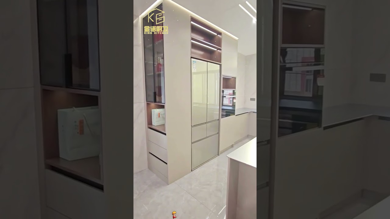 Powder-Coated Stainless Steel Base Cabinet Showcase - KBIS 2025