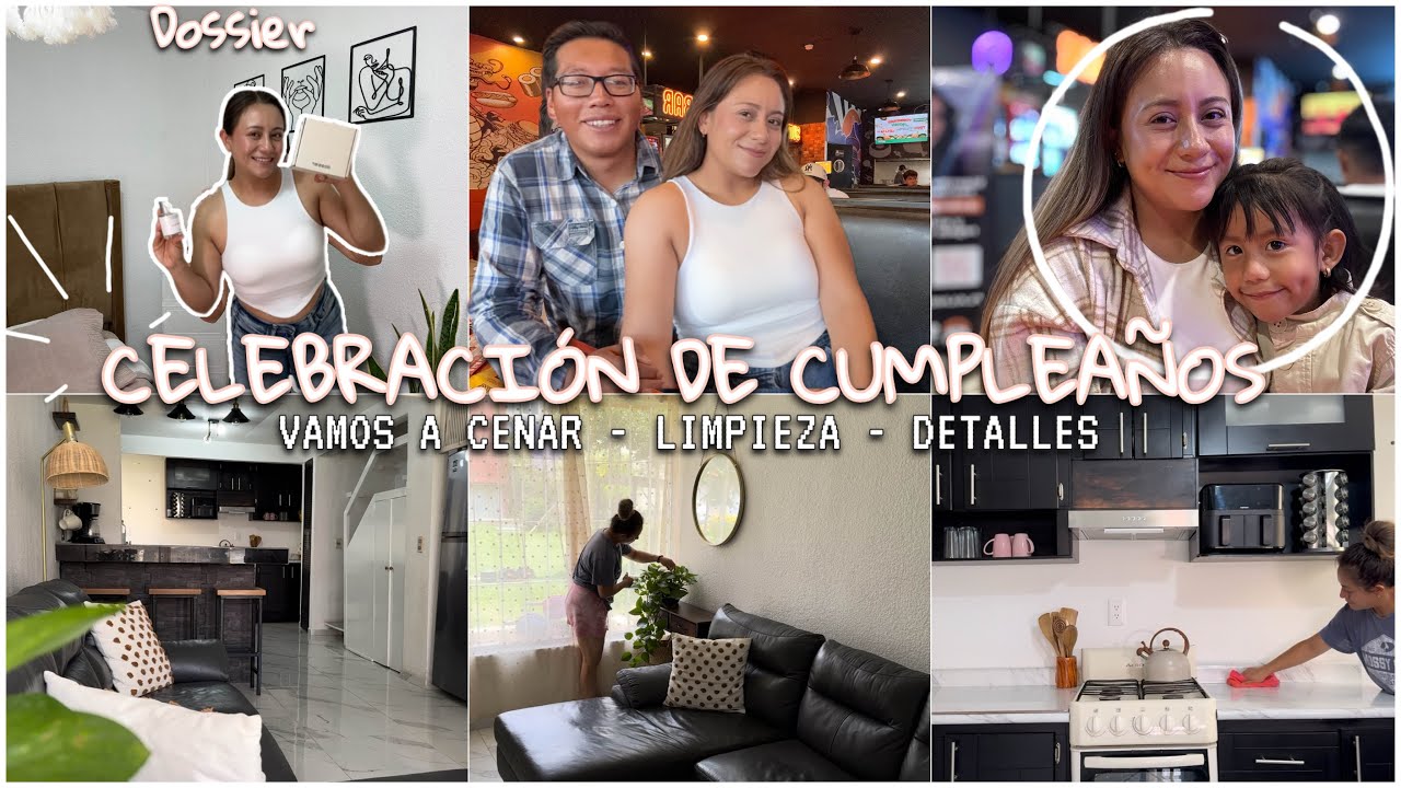 CELEBRACIÓN POR MI CUMPLEAÑOS ✨🫶🏻Perfumes Dossier || Limpieza y arreglos en mi hogar 🏡SUMO bufet