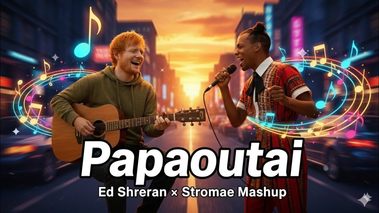 Papaoutai (Ed Sheeran × Stromae Mashup) – Original Lyrics Edition