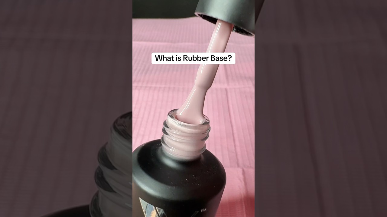 the difference between rubber base & builder gel ✨#naileducation #rubberbase