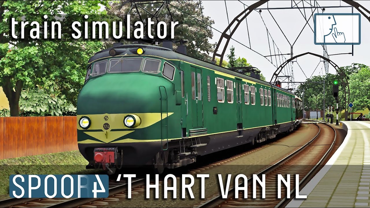 Train Simulator: Hilversum - Utrecht Maliebaan with NSM Mat'54 and Mat'46