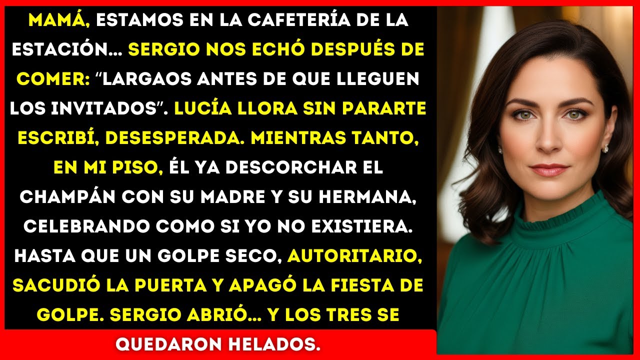 “ME EXPULSÓ DE MI PROPIO PISO ANTES DE QUE LLEGARAN LOS INVITADOS”....