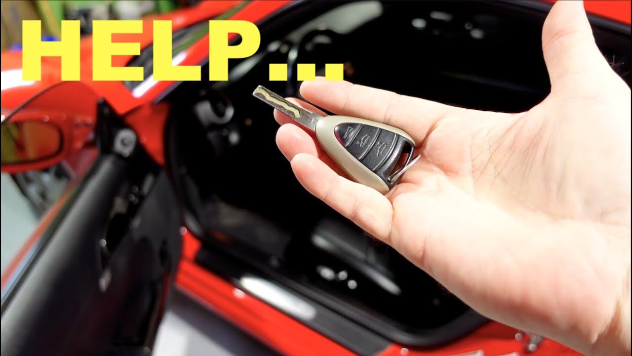 Porsche 987 Cayman Boxster Battery Dead And Can't Get Hood Open