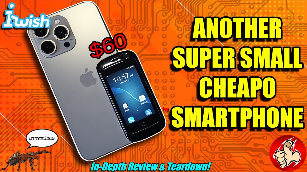 This $60 Tiny Smartphone from AliExpress is Confusing (NOMU T200 Review)