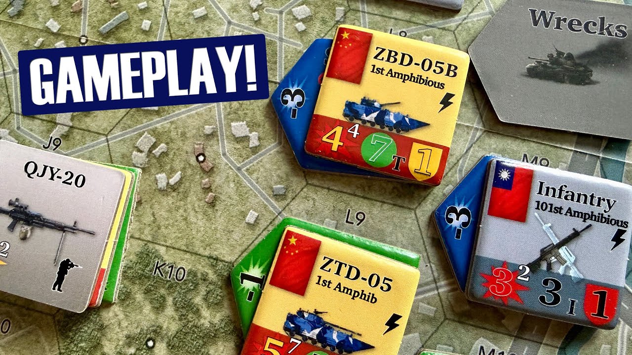 Rising Dragon Gameplay & Impressions | Future/Modern Wargame Board Game | Flying Pig Games