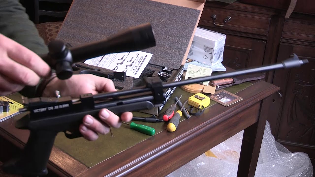 SMK Victory CP2  air pistol / carbine.