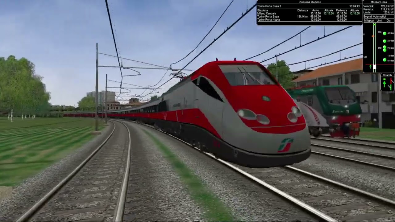 MSTS/OR - FR9600 Roma Termini - Torino P.N. | Finale (Milano C.Le - Torino P.N.)