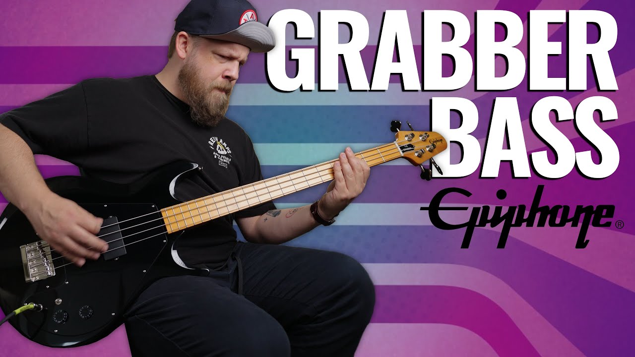 ТАК КРУТО! Переиздание Epiphone Grabber Bass!