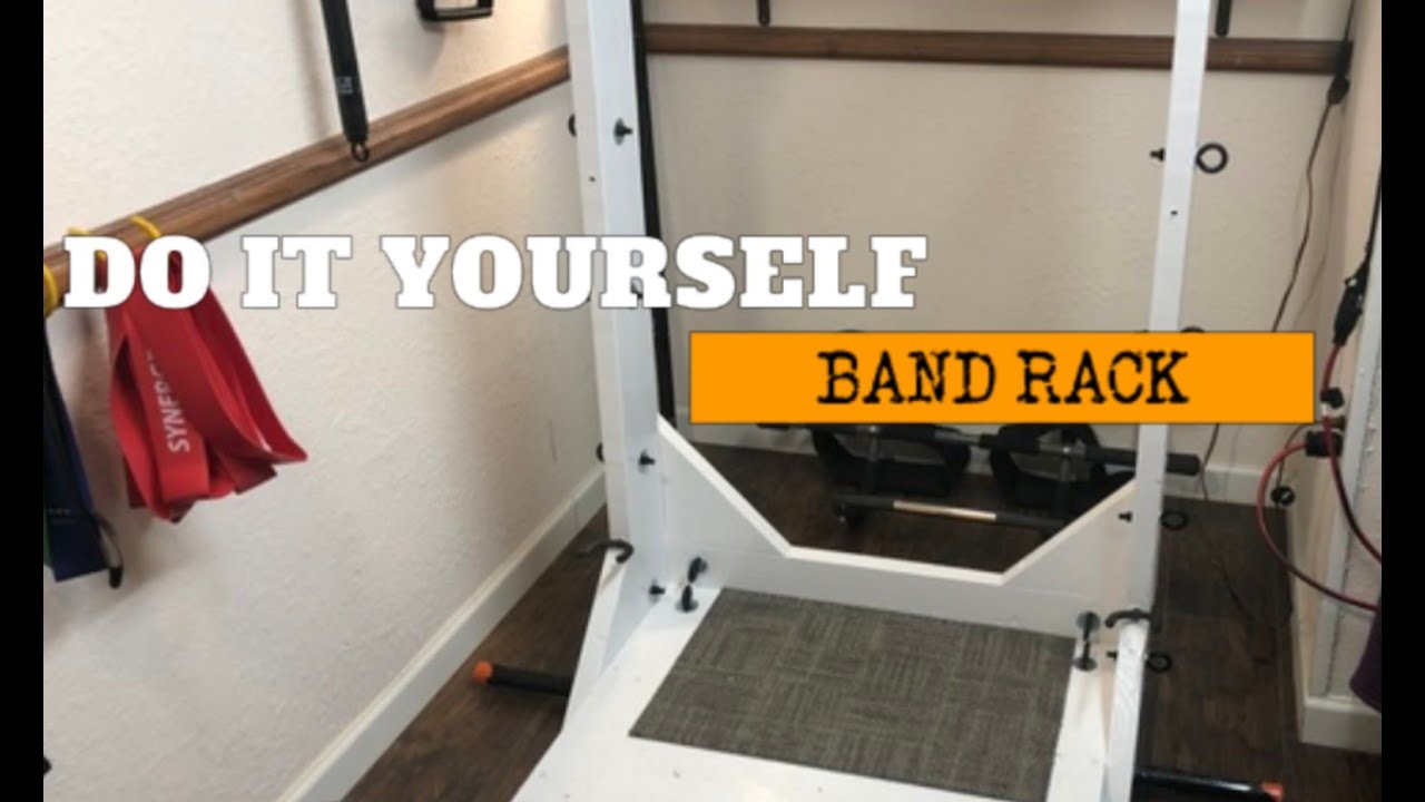 DIY Resistance Band Power Rack Build
