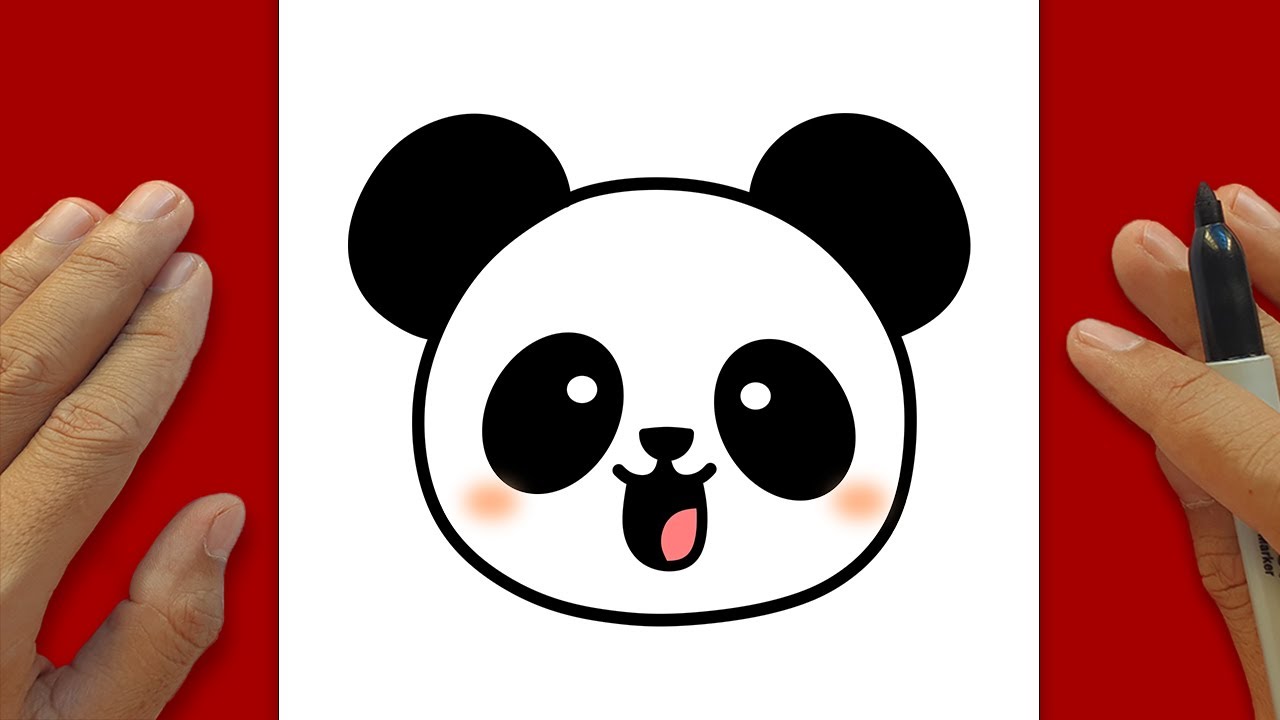 How to Draw a PANDA Step By Step 🐼 – Simple Line Art | Easy Lines Drawing