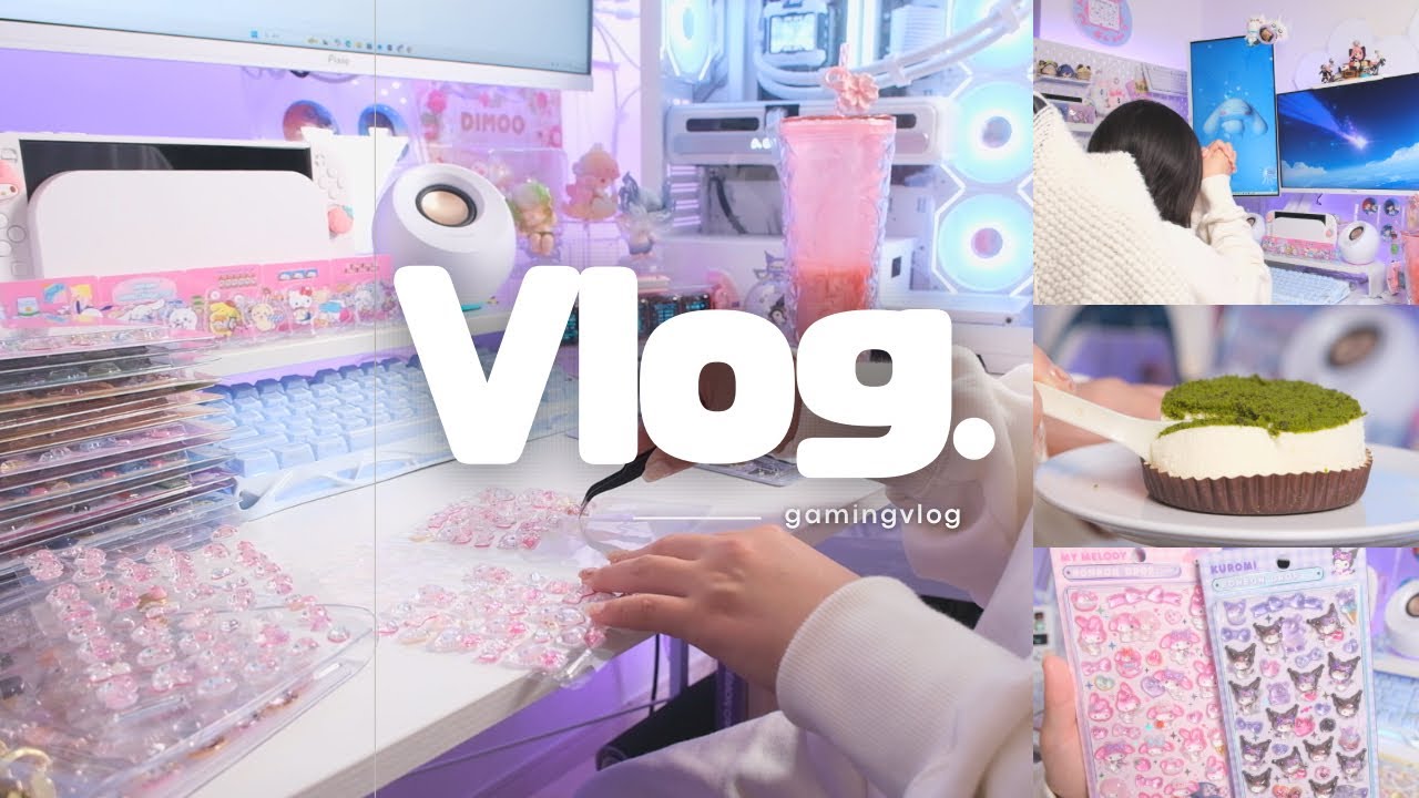 vlog｜神回！！！ボンボンドロップシール大量購入＆シール帳作り【原神】ファルカお迎えガチャ🎮