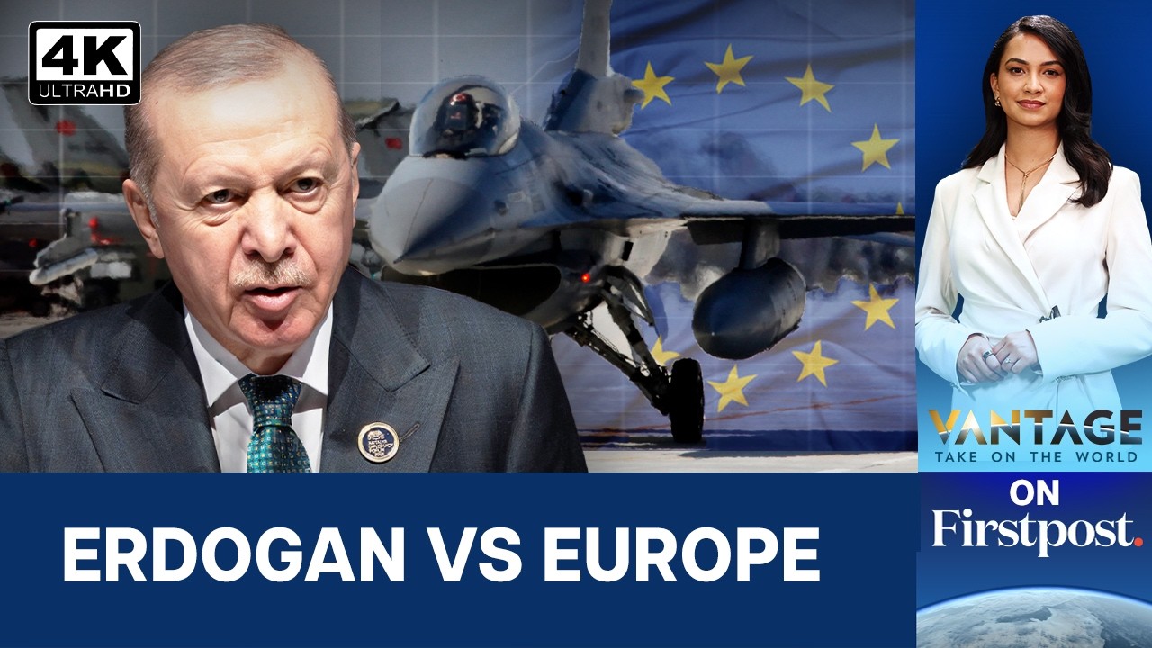 Турецкие войска преследовали самолет, перевозивший лидеров ЕС на Кипр? | Vantage на Firstpost | N...