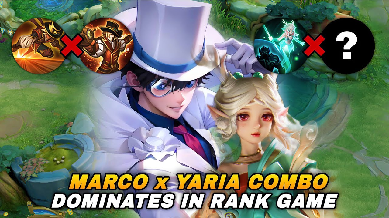 TOP ASIA MARCO & YARIA COMBO DOMINATING IN RANK GAME! | MARCO POLO BEST BUILD & ARCANA