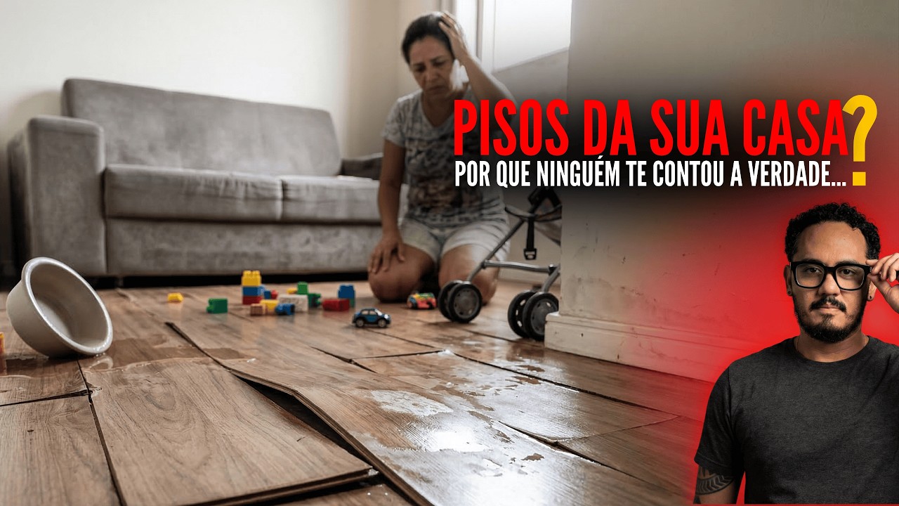 Por que ninguem te contou a verdade sobre os pisos da sua casa taco granilite lajota laminado