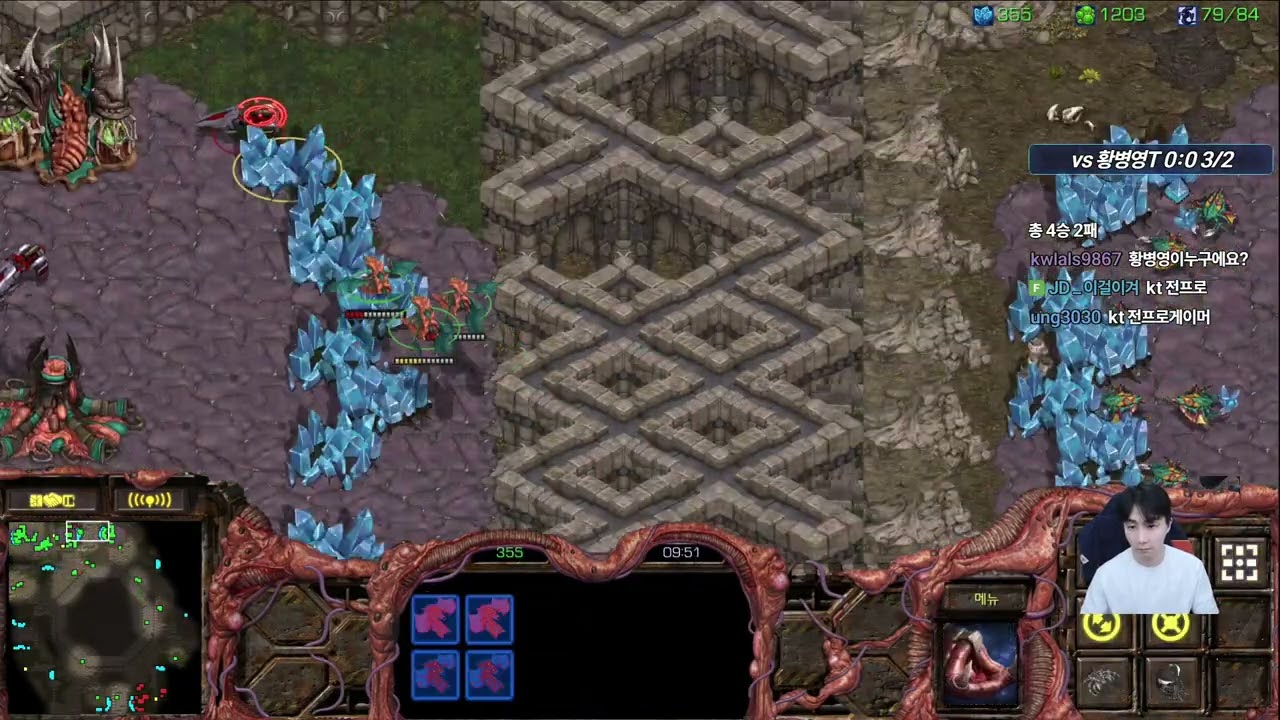 【13.2.26】 SC:R 1v1 (FPVOD) Jaedong (Z) vs BarrackS (T) 【Best of 3】 【Escore Tournament】