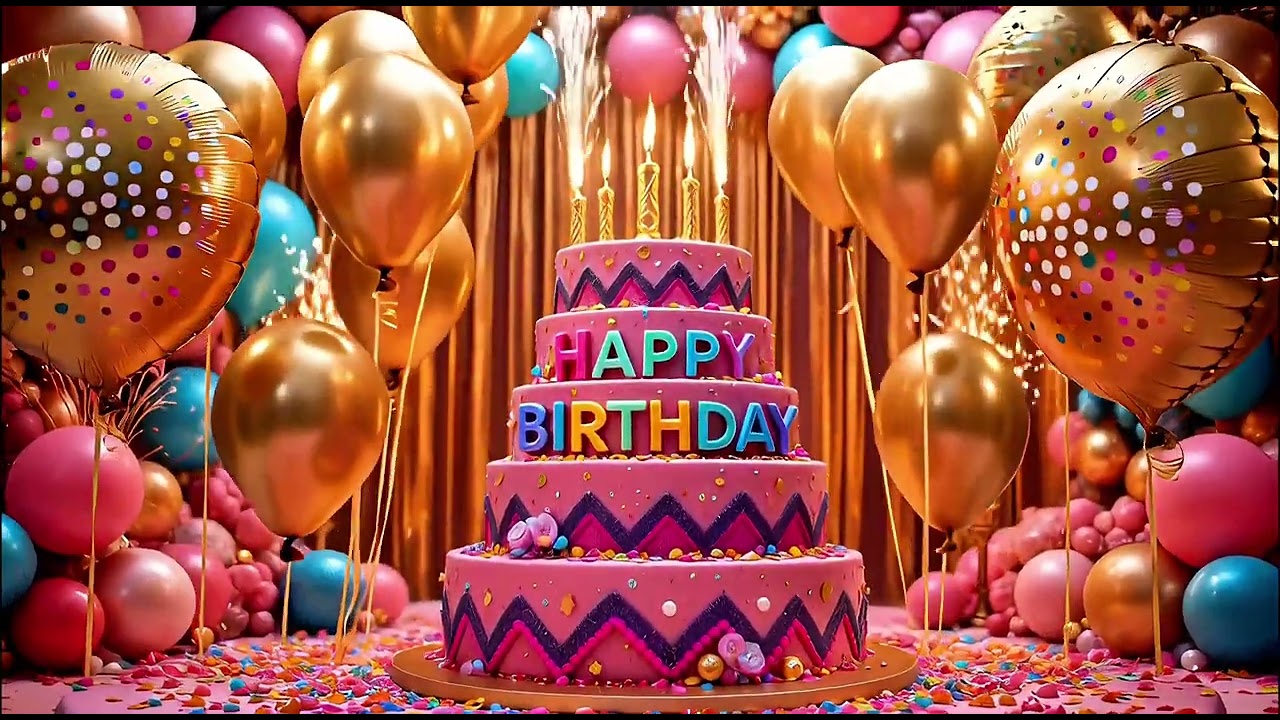 Песня «С днем ​​рождения тебя» 🎂 Лучшие поздравления с днем ​​рождения 🎵