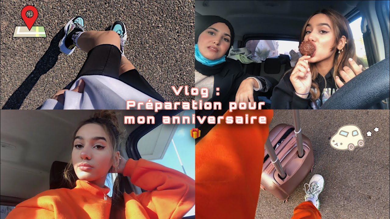 Vlog/ أخييرا جيت لدارنا: تجهيزات عيد ميلادي🎂، دوزو معايا النهار انا و اختي 😂❤️🥺