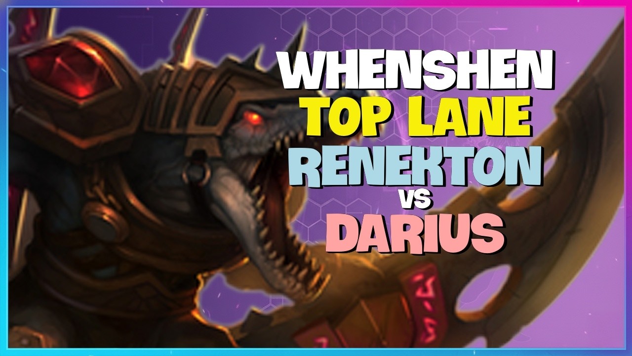 Rank 1 Renekton : This Dude is CRUSHING Challenger Darius with INSANE Mechanics - Engsub