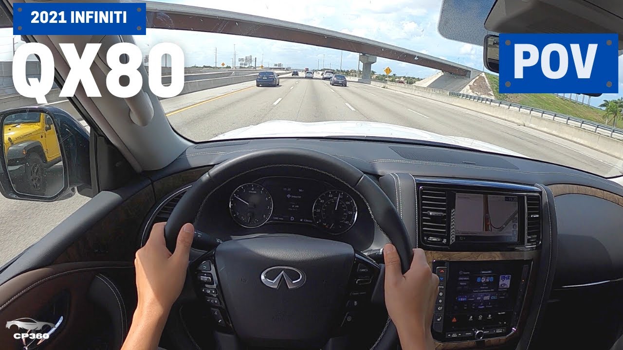 2021 Infiniti QX80 Premium Select 4WD ► Test Drive POV