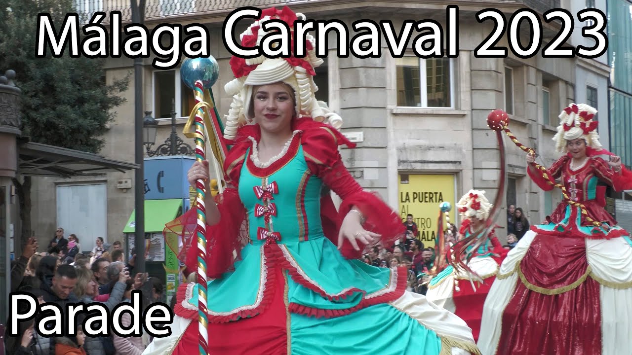Málaga Official Grand Carnival Parade | Spain 4K