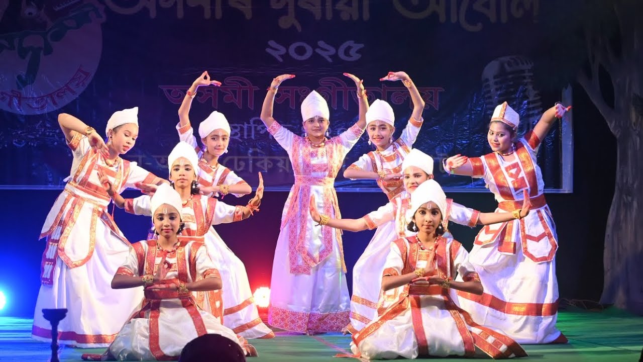 Asomir Suriya Abeli 2025 | Jhumura Nritya  | Full HD Video | [Asomi Sangitalaya] 🎶