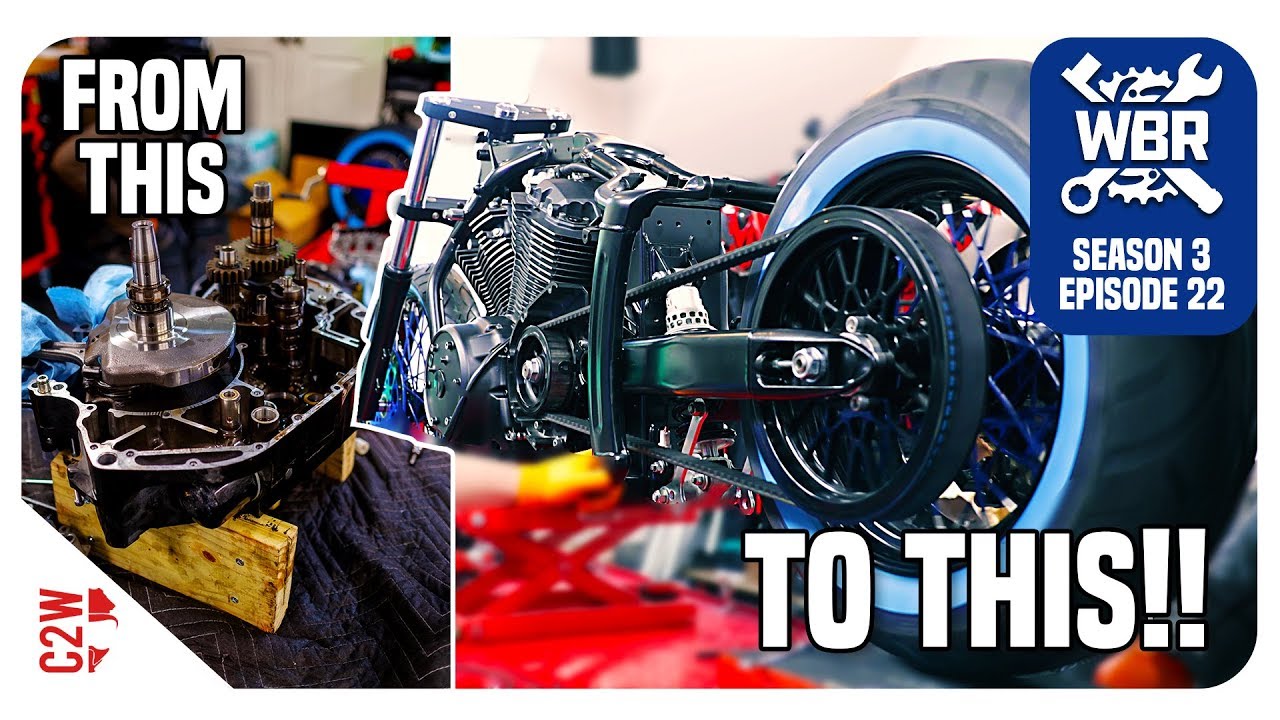 From TORN APART engine to full ROLLER [Wrecked Bike Rebuild - Ep 22 - Vstar 1300 Bobber]
