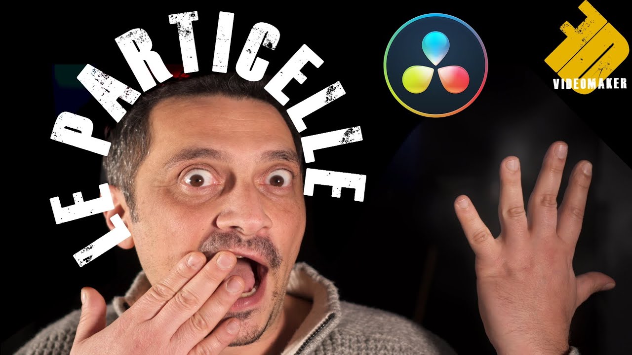 Le Particelle prima parte - Fusion Davinci Resolve