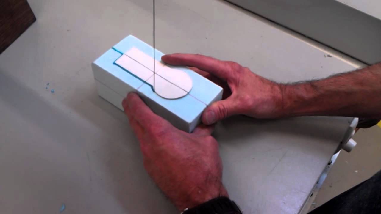 Blue Foam 4.1 Wire Cutting - Template