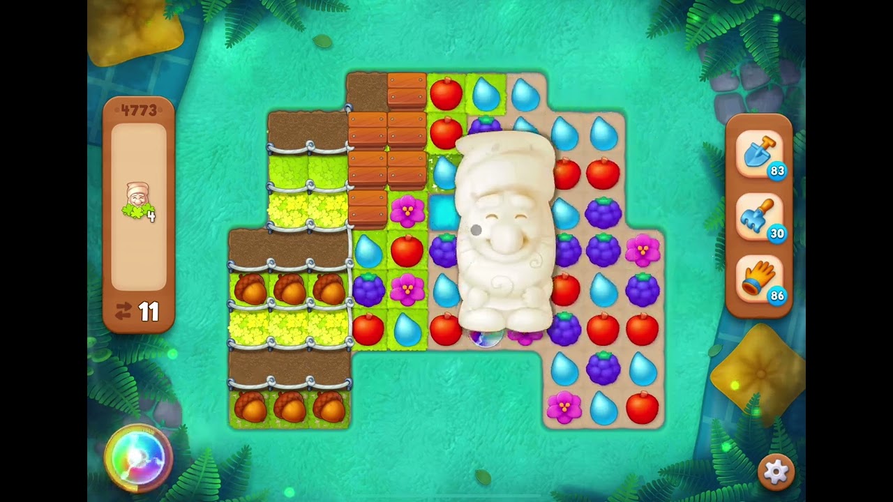 GardenScapes Level 4773 no boosters