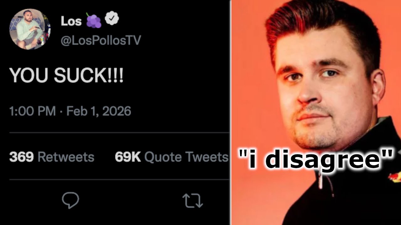 THE DRAMA || @ludwig  vs @LosPollosTVLIVE_