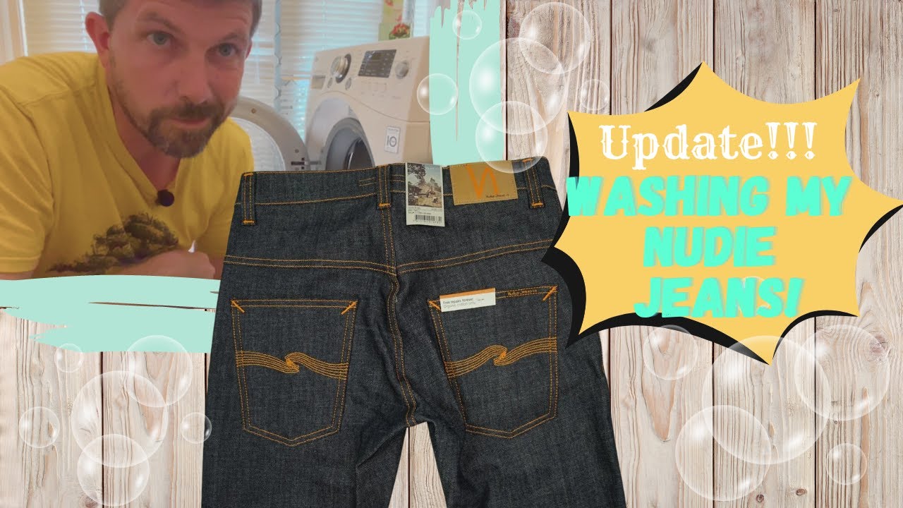 Update!: Washing my Nudie Jeans! Plus Rinsing & Soaking Bronson Denim Jacket & Naked & Famous Jeans