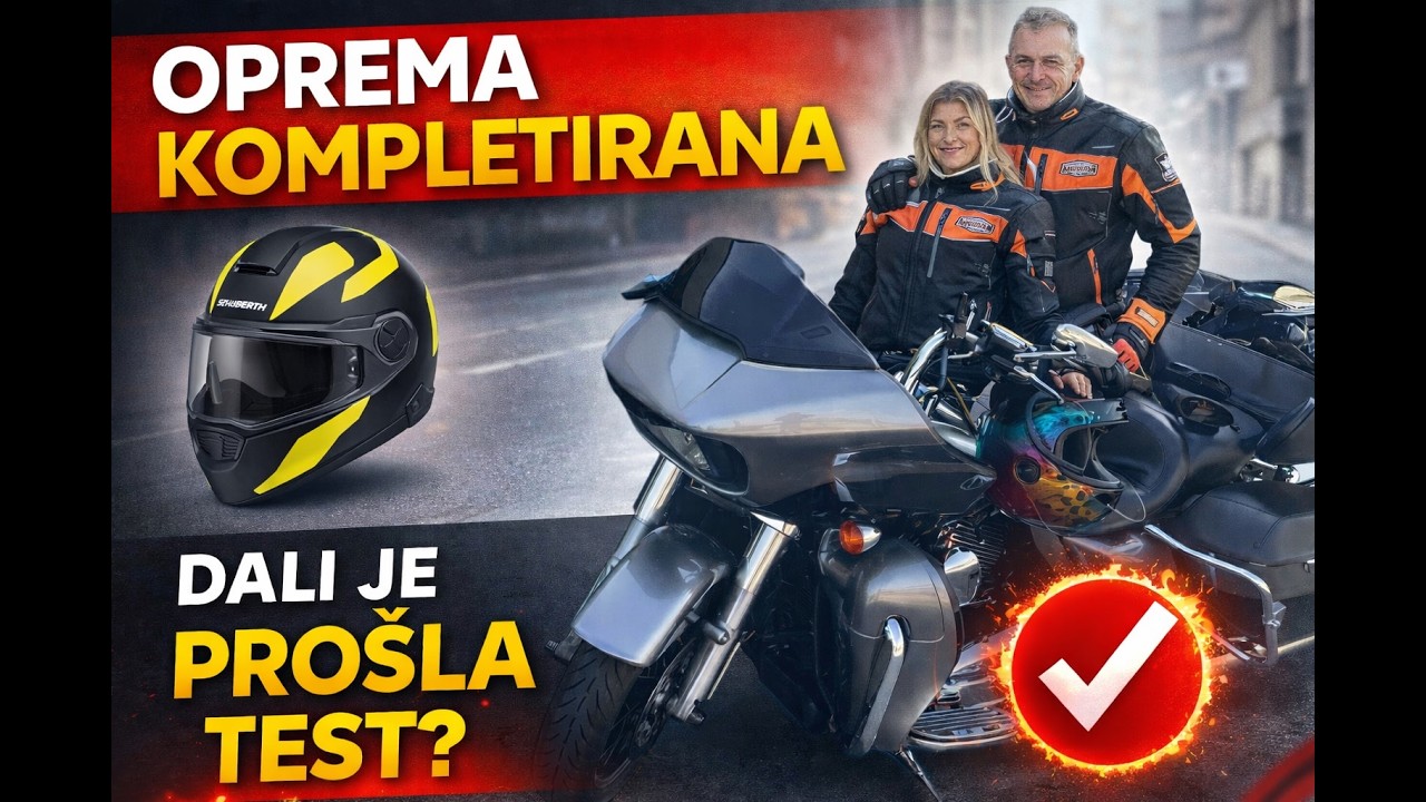 Moto Oprema stigla , dali je prošla Test?