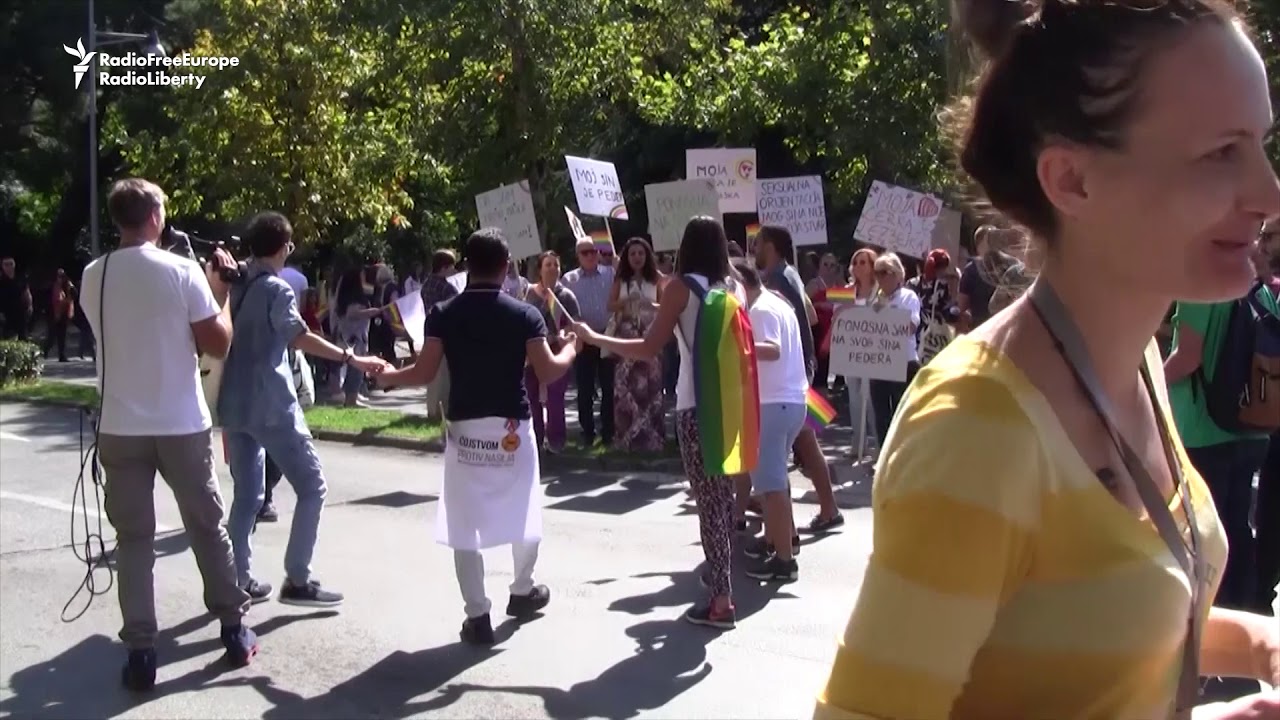 Montenegro's Capital Holds Gay-Pride Parade