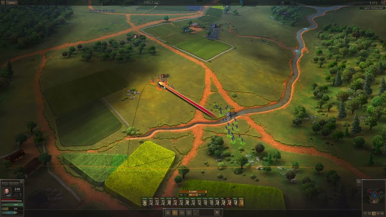 TAKE THE MEETING POINT! Ultimate General: Civil War Union Campaign Mission 8 - Rendezvous