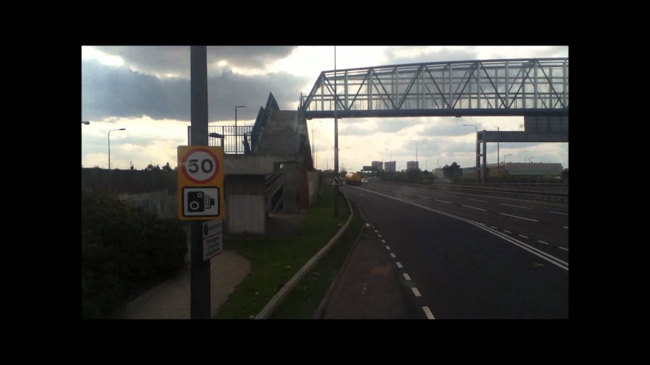Route Visual | Route 287 Rainham, Abbey Wood Lane - Barking | 19722 (LX11AZF)